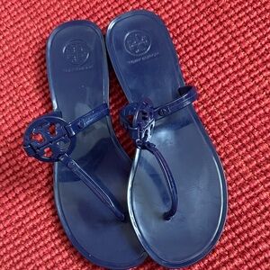 Tory Burch Dark Blue Sandals